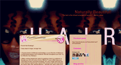 Desktop Screenshot of naturalehairisbeautiful.blogspot.com