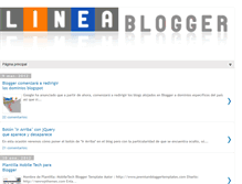 Tablet Screenshot of lineablogger.blogspot.com