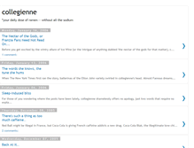 Tablet Screenshot of collegienne.blogspot.com