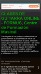 Mobile Screenshot of clasesdeguitarraonline.blogspot.com