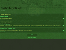 Tablet Screenshot of paddyslegalbeagle.blogspot.com