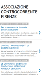 Mobile Screenshot of controcorrentefirenze.blogspot.com