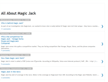 Tablet Screenshot of magicjackreviews.blogspot.com