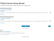Tablet Screenshot of nursesfilipino.blogspot.com