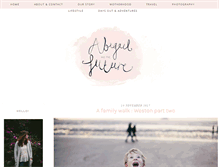 Tablet Screenshot of abigailandthefuture.blogspot.com