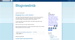 Desktop Screenshot of blogiviestinta.blogspot.com