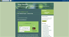 Desktop Screenshot of guitarharmony.blogspot.com