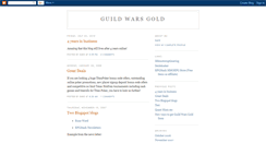 Desktop Screenshot of guild-wars-platinum.blogspot.com