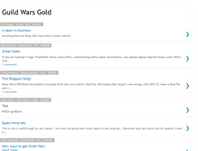 Tablet Screenshot of guild-wars-platinum.blogspot.com