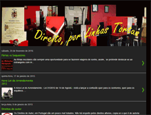 Tablet Screenshot of direito-por-linhas-tortas.blogspot.com