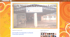 Desktop Screenshot of escolafranciscalencina.blogspot.com