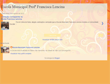 Tablet Screenshot of escolafranciscalencina.blogspot.com