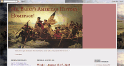 Desktop Screenshot of mrbushistory.blogspot.com