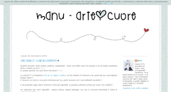 Desktop Screenshot of manu-artecuore.blogspot.com