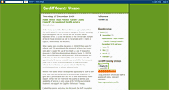 Desktop Screenshot of cardiffcountyunison.blogspot.com