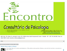 Tablet Screenshot of encontroclinica.blogspot.com