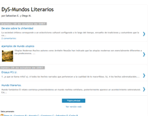 Tablet Screenshot of dys-mundos-literarios.blogspot.com