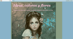 Desktop Screenshot of ideascoloresyflores.blogspot.com