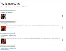 Tablet Screenshot of italiadimetallo.blogspot.com