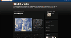 Desktop Screenshot of donesartistes.blogspot.com