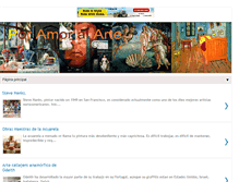 Tablet Screenshot of porelamoralarte.blogspot.com