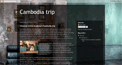 Desktop Screenshot of cambodiafundraising.blogspot.com