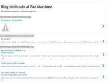 Tablet Screenshot of paz-martinez.blogspot.com