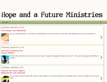 Tablet Screenshot of hopeandafutureministries.blogspot.com