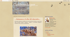 Desktop Screenshot of caminandoporsalamanca.blogspot.com