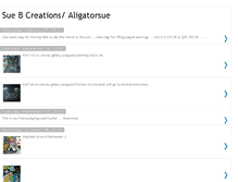 Tablet Screenshot of aligatorsue.blogspot.com