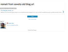 Tablet Screenshot of nomali-from-soweto.blogspot.com