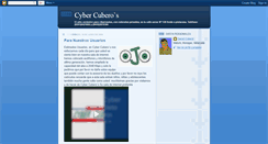 Desktop Screenshot of cybercuberos.blogspot.com
