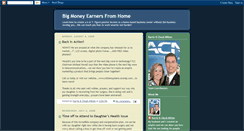 Desktop Screenshot of bigmoneyearnersfromhome.blogspot.com