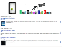 Tablet Screenshot of coolgalaxytabcases.blogspot.com
