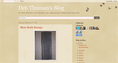 Desktop Screenshot of debthumansblog.blogspot.com