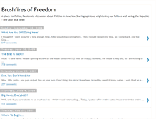 Tablet Screenshot of brushfiresfreedom.blogspot.com