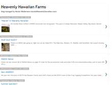 Tablet Screenshot of heavenlyhawaiianfarm.blogspot.com