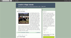 Desktop Screenshot of creativevillageorlando.blogspot.com