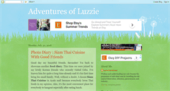 Desktop Screenshot of luzbelleathome.blogspot.com