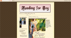 Desktop Screenshot of kellysbookspot.blogspot.com