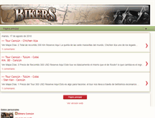 Tablet Screenshot of bikerscancun.blogspot.com
