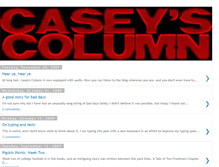 Tablet Screenshot of caseyscolumn.blogspot.com