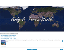 Tablet Screenshot of andyandtarasworld.blogspot.com