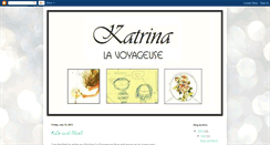 Desktop Screenshot of katrina-lavoyageuse.blogspot.com