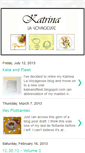 Mobile Screenshot of katrina-lavoyageuse.blogspot.com
