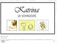 Tablet Screenshot of katrina-lavoyageuse.blogspot.com