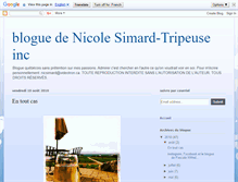 Tablet Screenshot of nsimard.blogspot.com