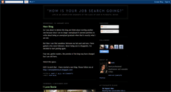 Desktop Screenshot of howisyourjobsearchgoing.blogspot.com