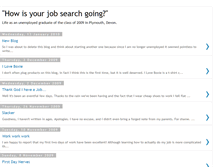 Tablet Screenshot of howisyourjobsearchgoing.blogspot.com