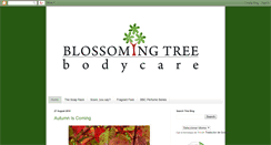 Desktop Screenshot of blossomingtree.blogspot.com